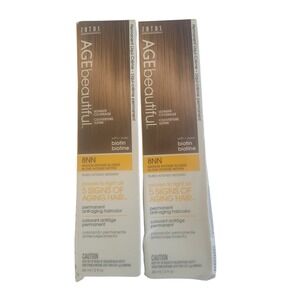 Zotos AGEbeautiful 8NN Medium Intense Blonde Permanent Hair Color 2oz Lot of 2